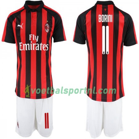 AC Milan Fabio Borini 11 Kind Thuis Tenue 2018-19